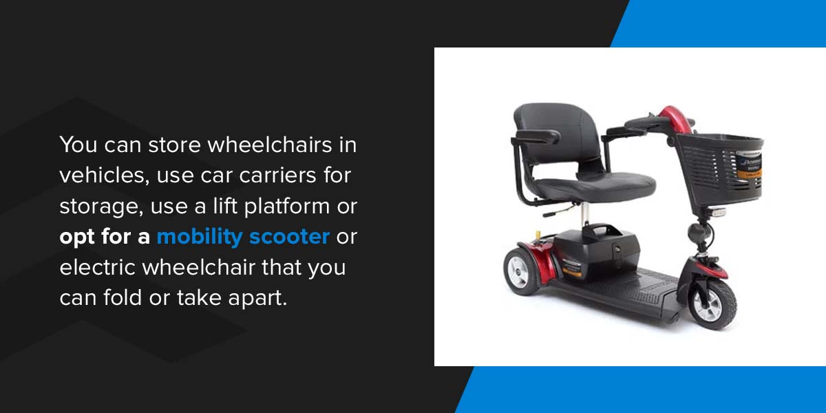 Mobility Device Storage Options