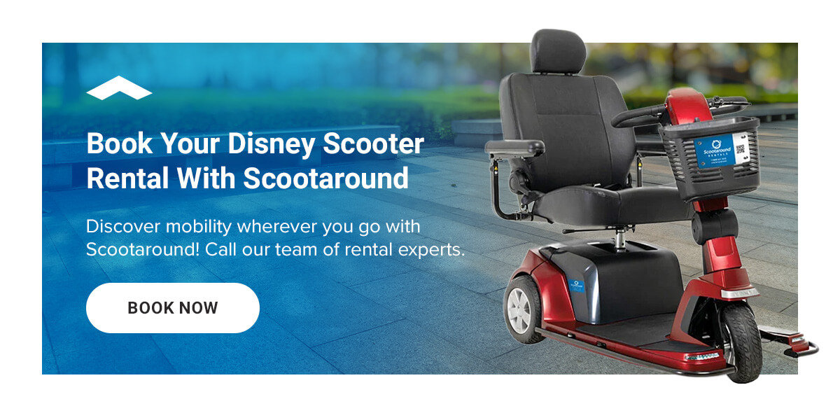 Red Scootaround Scooter