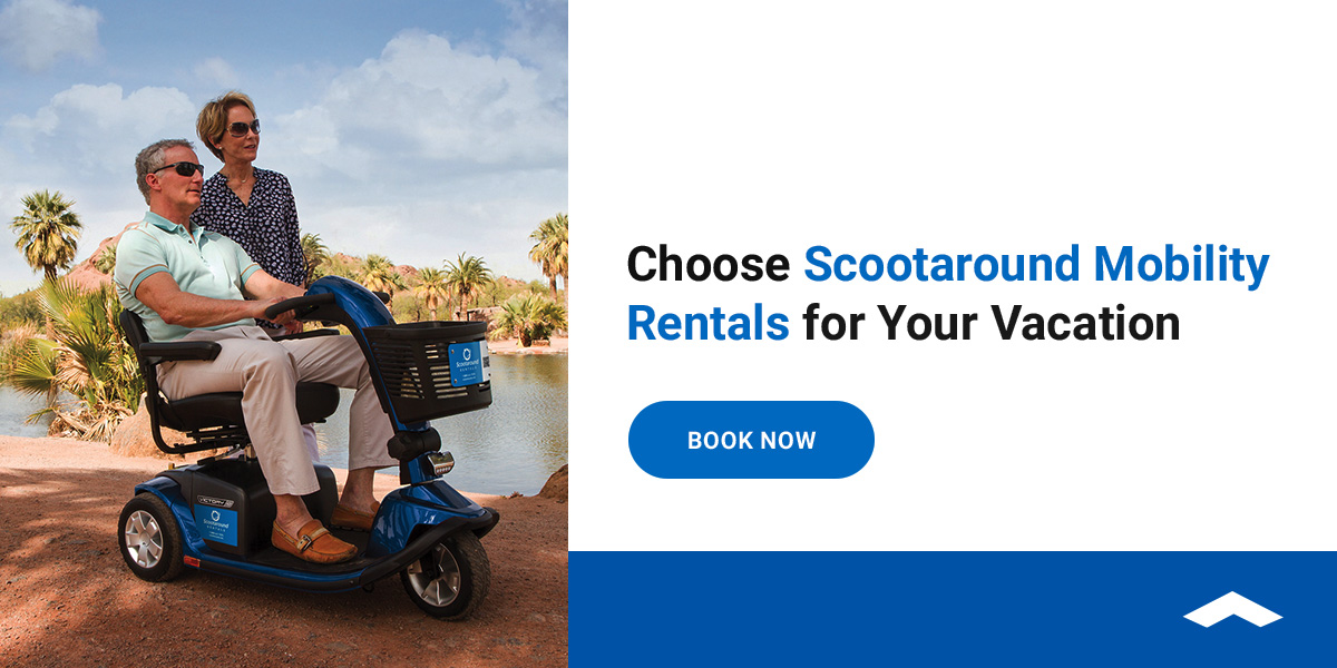 Scootaround Mobility Rentals for Vacation