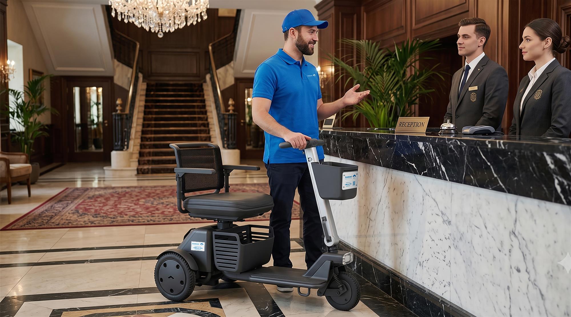 Scootaround Scooter Hotel Delivery