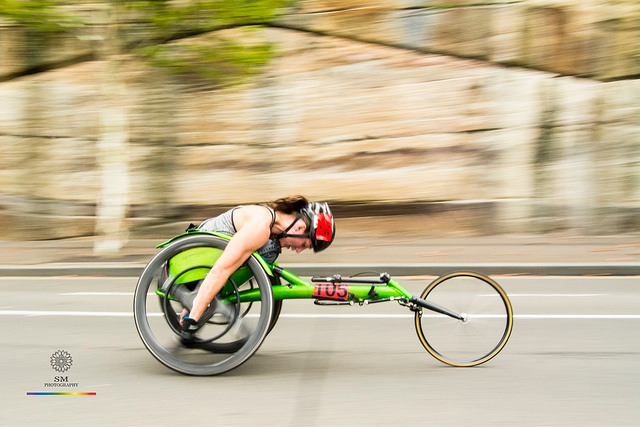 wheelchair marathon race